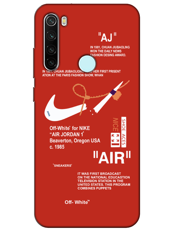 Redmi%20Note%208%20Nike%20Air%20Kırmızı%20Telefon%20Kılıfı