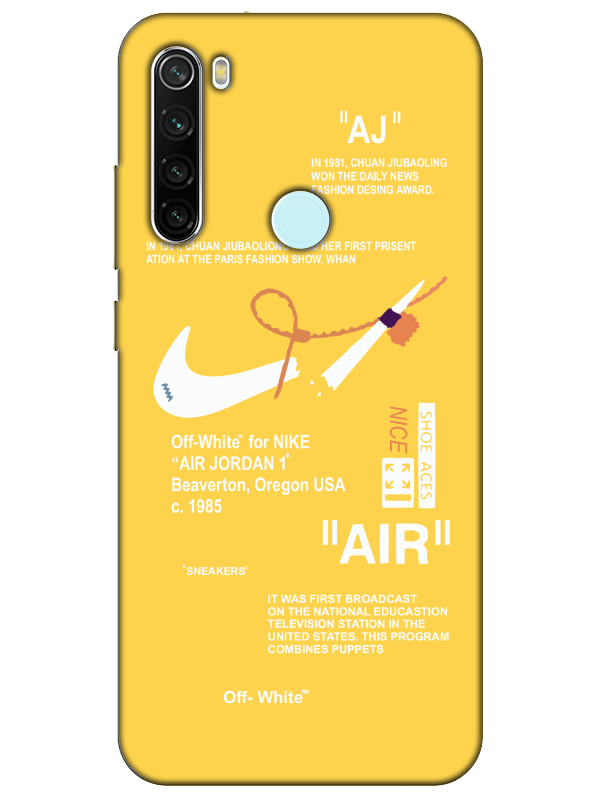 Redmi%20Note%208%20Nike%20Air%20Sarı%20Telefon%20Kılıfı