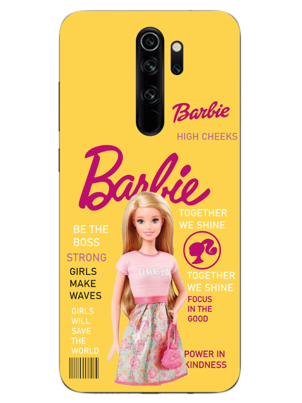 Redmi%20Note%208%20Pro%20Barbie%20Sarı%20Telefon%20Kılıfı