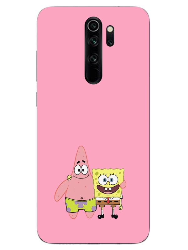 Redmi%20Note%208%20Pro%20Sünger%20Bob%20Ve%20Patrickstar%20Pembe%20Telefon%20Kılıfı