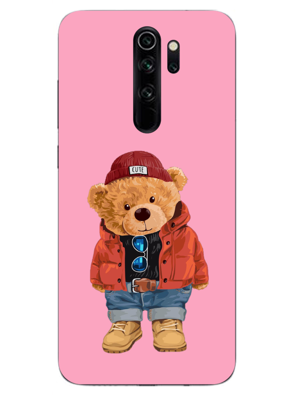 Redmi%20Note%208%20Pro%20Teddy%20Bear%20Pembe%20Telefon%20Kılıfı