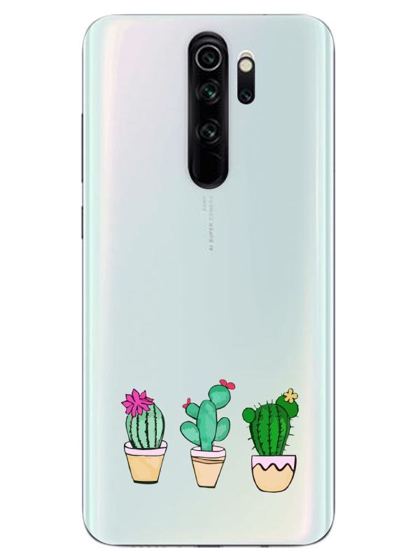 Redmi%20Note%208%20Pro%20Kaktüs%20Şeffaf%20Telefon%20Kılıfı