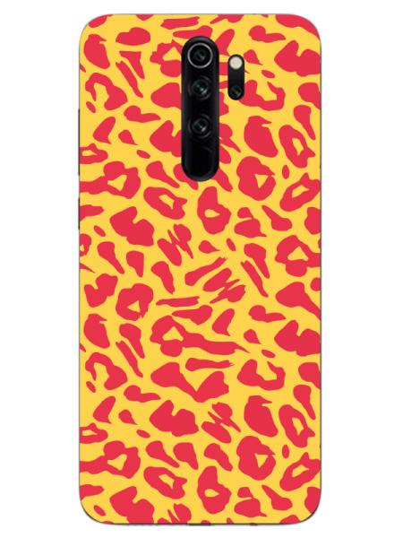 Redmi%20Note%208%20Pro%20Leopar%20Desenli%20Sarı%20Telefon%20Kılıfı