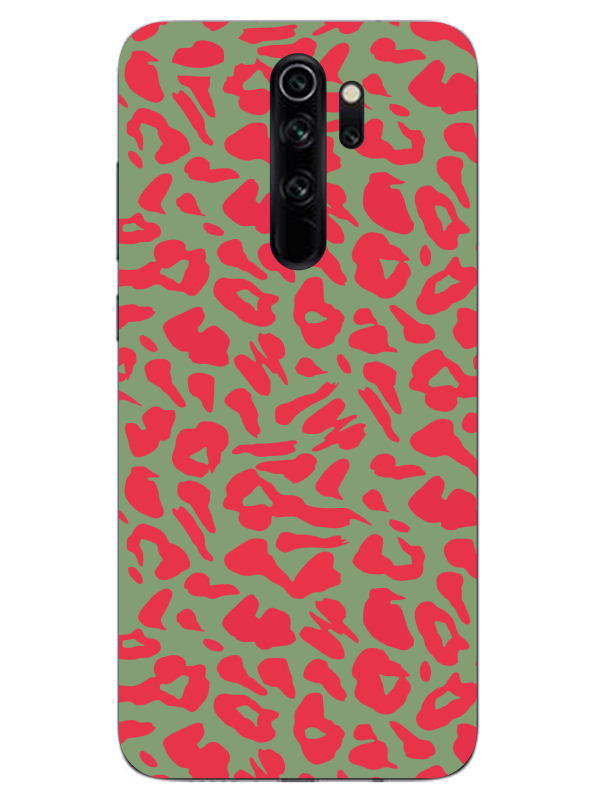 Redmi%20Note%208%20Pro%20Leopar%20Desenli%20Yeşil%20Telefon%20Kılıfı