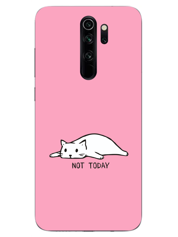 Redmi%20Note%208%20Pro%20Not%20Today%20Kedi%20Pembe%20Telefon%20Kılıfı