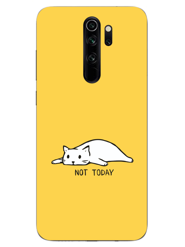 Redmi%20Note%208%20Pro%20Not%20Today%20Kedi%20Sarı%20Telefon%20Kılıfı