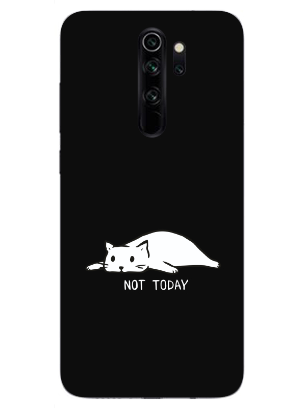 Redmi%20Note%208%20Pro%20Not%20Today%20Kedi%20Siyah%20Telefon%20Kılıfı