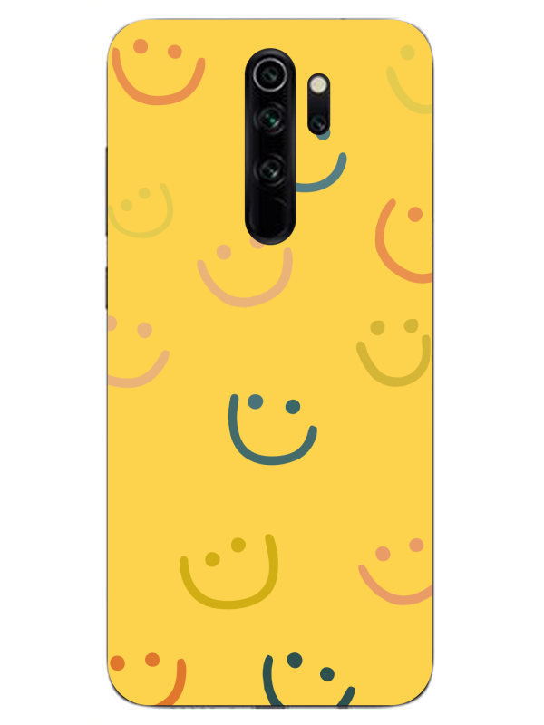 Redmi%20Note%208%20Pro%20Emoji%20Gülen%20Yüz%20Sarı%20Telefon%20Kılıfı