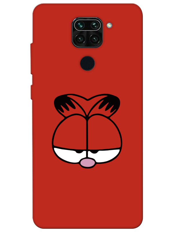 Redmi%20Note%209%20Garfield%20Kırmızı%20Telefon%20Kılıfı