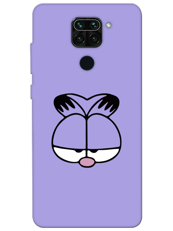 Redmi%20Note%209%20Garfield%20Lila%20Telefon%20Kılıfı