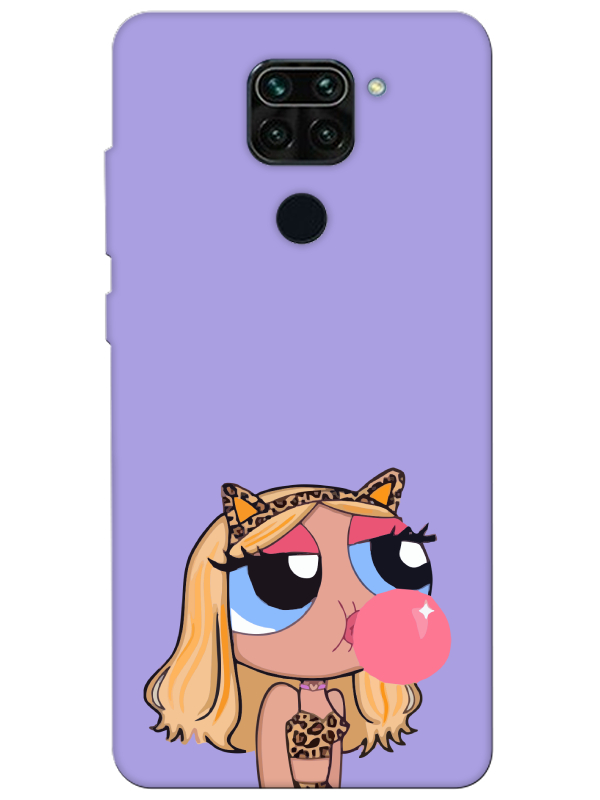 Redmi%20Note%209%20Powerpuff%20Girls%20Lila%20Telefon%20Kılıfı