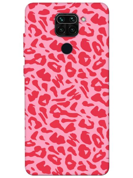 Redmi%20Note%209%20Leopar%20Desen%20Pembe%20Telefon%20Kılıfı