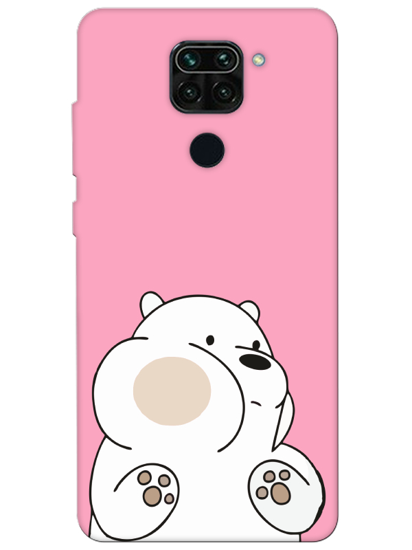 Redmi%20Note%209%20Panda%20Pembe%20Telefon%20Kılıfı