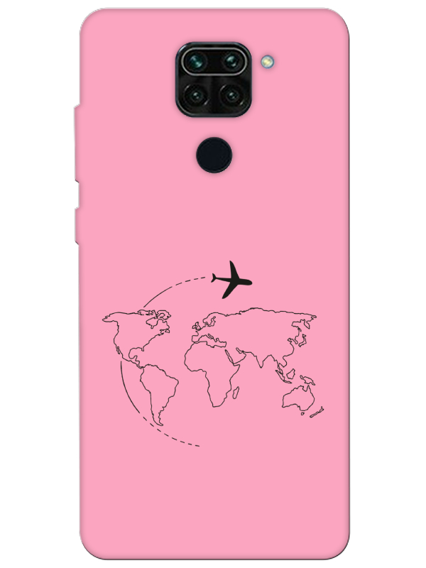 Redmi%20Note%209Face%20Art%20Pembe%20Telefon%20Kılıfı