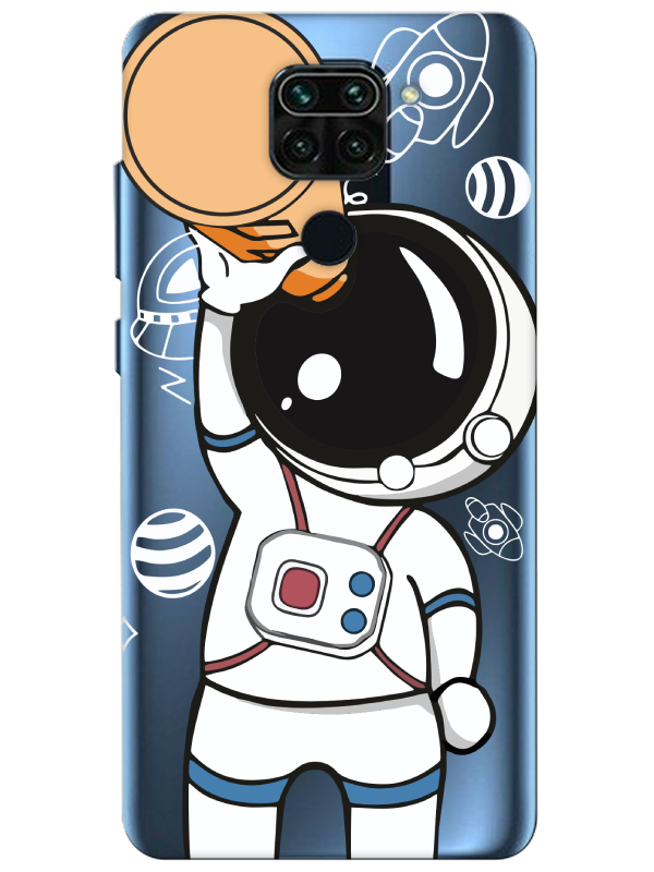 Redmi%20Note%209%20Astronot%20Şeffaf%20Telefon%20Kılıfı