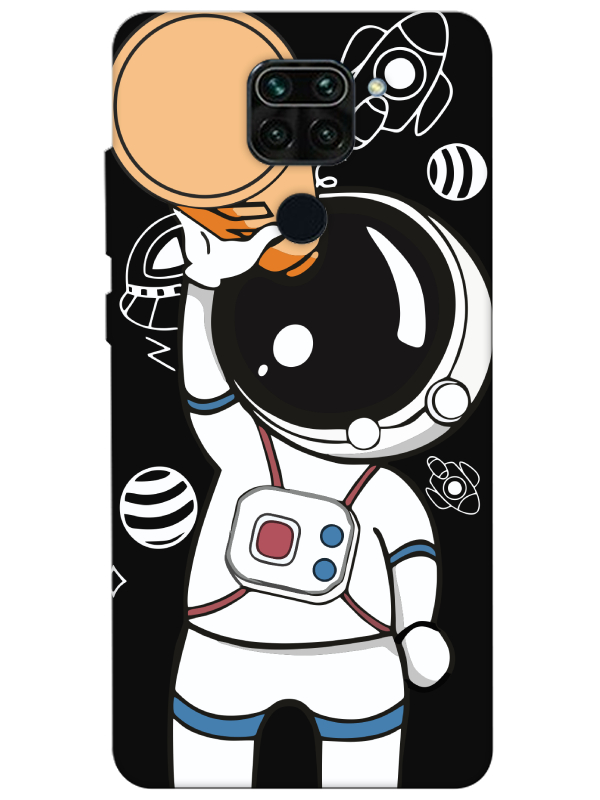 Redmi%20Note%209%20Astronot%20Siyah%20Telefon%20Kılıfı