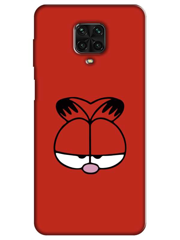 Redmi%20Note%209%20Pro%20Garfield%20Kırmızı%20Telefon%20Kılıfı