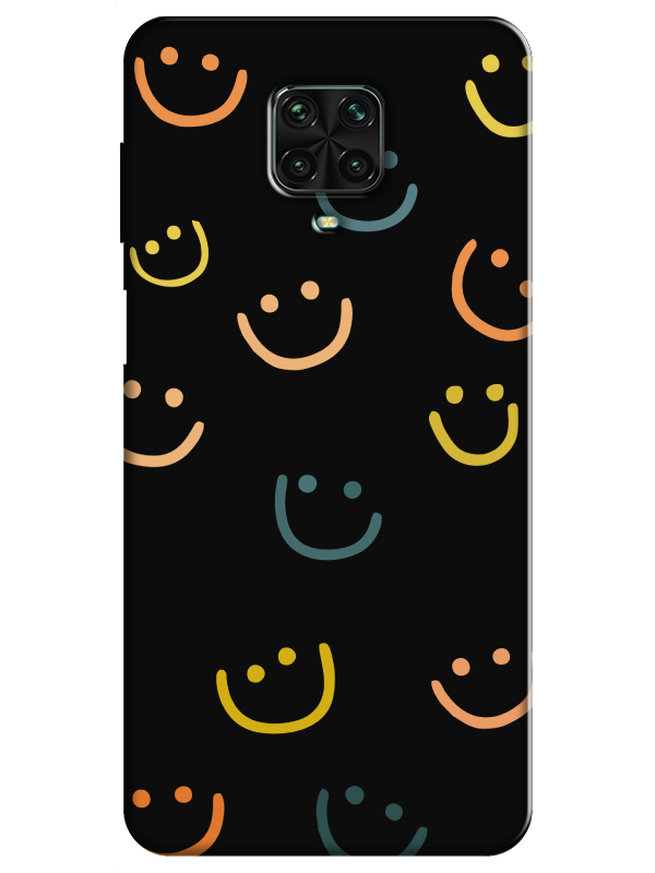 Redmi%20Note%209%20Pro%20Emoji%20Gülen%20Yüz%20Siyah%20Telefon%20Kılıfı