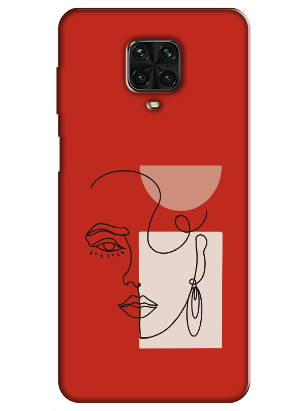 Redmi%20Note%209%20Pro%20Women%20Art%20Kırmızı%20Telefon%20Kılıfı