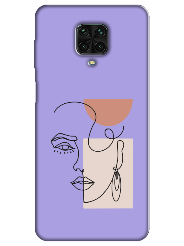 Redmi%20Note%209%20Pro%20Women%20Art%20Lila%20Telefon%20Kılıfı