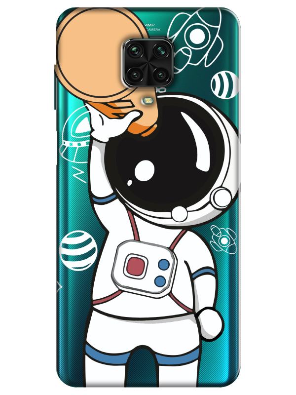 Redmi%20Note%209%20Pro%20Astronot%20Şeffaf%20Telefon%20Kılıfı