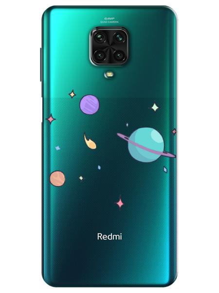 Redmi%20Note%209%20Pro%20Gezegen%20Tasarım%20Şeffaf%20Telefon%20Kılıfı