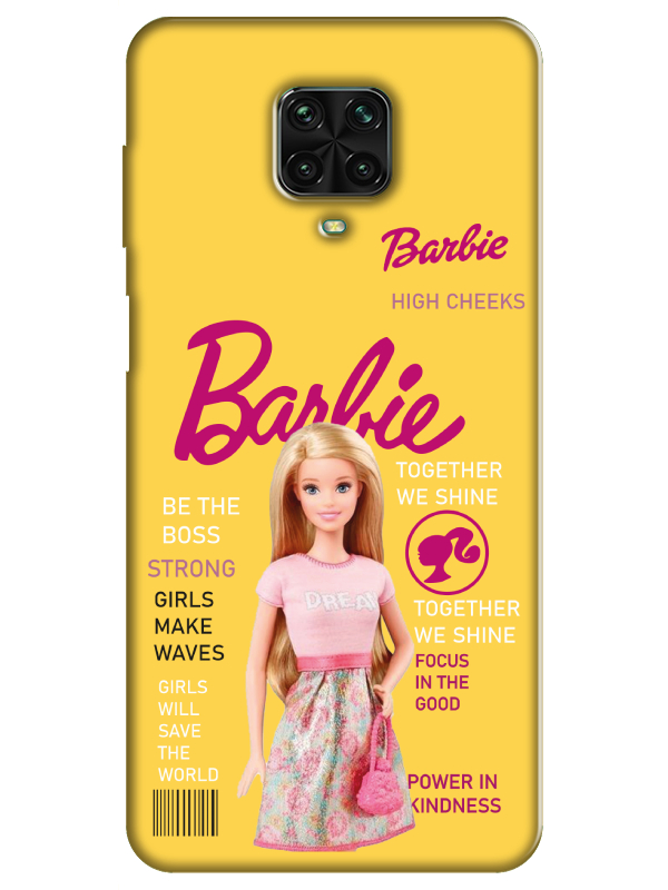 Redmi%20Note%209S%20Barbie%20Sarı%20Telefon%20Kılıfı