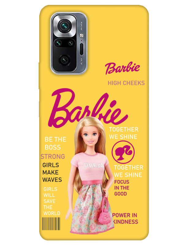 Redmi%20Note%2010%20Pro%20Barbie%20Sarı%20Telefon%20Kılıfı