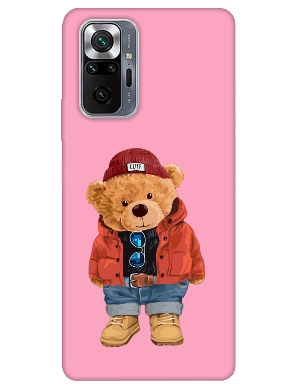 Redmi%20Note%2010%20Pro%20Teddy%20Bear%20Pembe%20Telefon%20Kılıfı